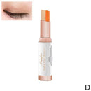 1Pcs Professional 2 In 1 Double Color Gradient Velvet Eye Shadow Stick Lazy Makeup Waterproof Lasting Shimmer Metallic Eyeshadow
