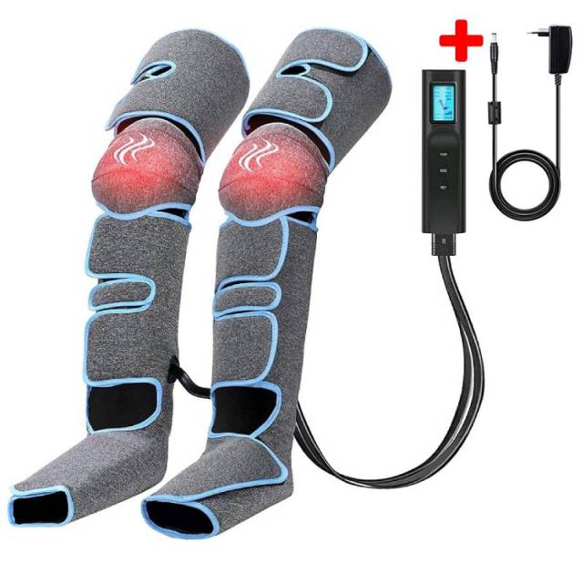 360° Foot air pressure leg massager promotes blood circulation, body massager, muscle relaxation, lymphatic drainage device