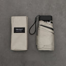 Ultralight Mini Flat Umbrella Portable Six Folding Clear Umbrella Rain Women Small Men Umbrella Kids Sun Protect Anti UV Parasol