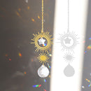 Crystal Star Hexagon Diamond Prisms Hanging Rainbow Chaser Lighting Accessories for Window Curtains Pendant Home Garden Decor