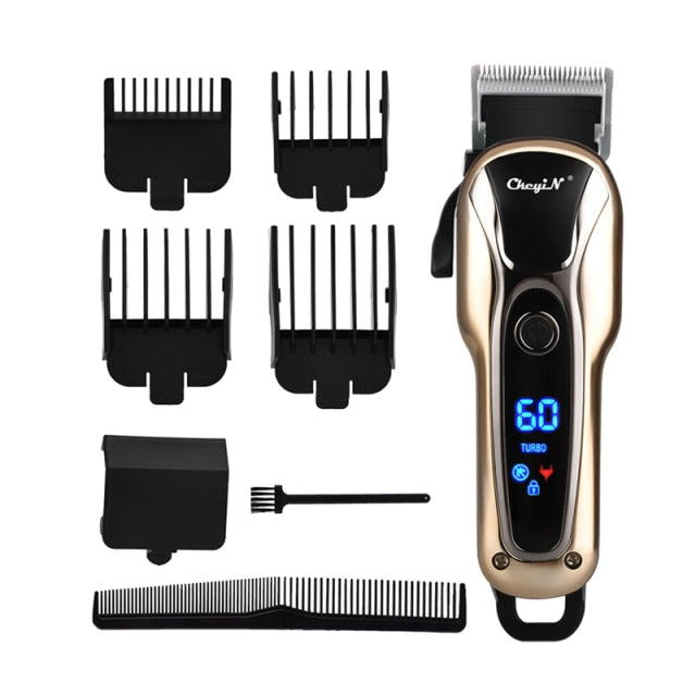 Cortadora de pelo de peluquero profesional recargable eléctrica t-outliner máquina de corte de acabado recortadora de barba afeitadora inalámbrica con cable