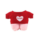 Mini pato amarillo de dibujos animados suave, ropa de juguete de peluche, muñecos de peluche bonitos para pato amarillo de 30 cm, juguetes para niños, regalos de cumpleaños, accesorios