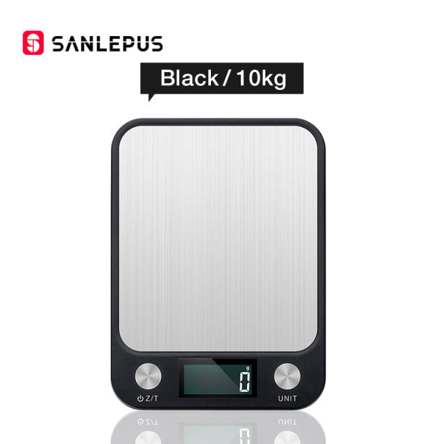 Kitchen Scale 10Kg/22lbs Digital Food Scale Accurate Within 0.05 Ounces/1 Grams, Stainless Steel Design for Cooking and Baking