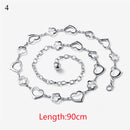 105cm Waistband Pants Classic Waist Chain Love Heart Hollow Girdle For Women Hip Hop Style Fashion Fine Waist Belts 2020 Trendy