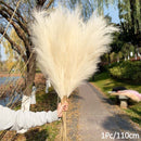1Pcs Artificial Pampas Grass Home Room Decor Simulation Reed Flower Bouquet DIY Wedding Decoration Birthday Party Supplies