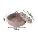 AirFryer, olla de silicona, freidoras de aire cuadradas, bandeja para hornear pan, pollo frito, cesta para Pizza, alfombrilla de repuesto, accesorios para parrilla y sartén