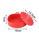 AirFryer, olla de silicona, freidoras de aire cuadradas, bandeja para hornear pan, pollo frito, cesta para Pizza, alfombrilla de repuesto, accesorios para parrilla y sartén