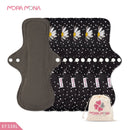 Mora Mona Menstrual Pads Breathable Women Feminine Panty Liner Sanitary Napkin Pad Reusable Washable Cloth 1/5 Pcs