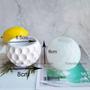 Round Cement Clay Candle Holder Molds Concrete Planter Silicone Flowerpot Container Mold Plaster Candle Cup Epoxy Resin Mould