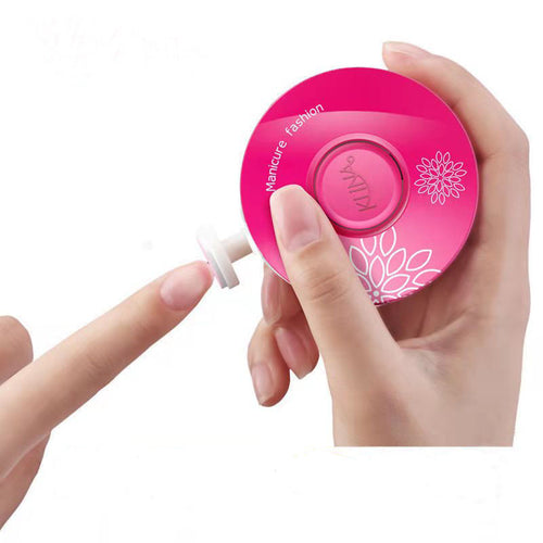 Electric Baby Nail Trimmer Kid Nail Polisher Tool Infant Manicure Scissors Baby Hygiene Kit Baby Nail Clipper Cutter For Newborn
