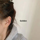 2022 Korea Silver Color metal Geometric Heart Ear Cuff Stackable Simple C-shape Ear Clip Earrings for Women Aesthetic Jewelry