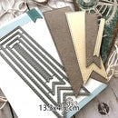 Troqueles de corte de Metal para faja, 1 Uds., álbum de recortes para hacer tarjetas, cortes en relieve DIY, troquel artesanal nuevo