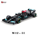 Bburago 1:43 2021 F1 Red Bull Racing RB16B 33# Max Verstappen 11# Sergio Perez Formula one Simulation alloy super toy car model