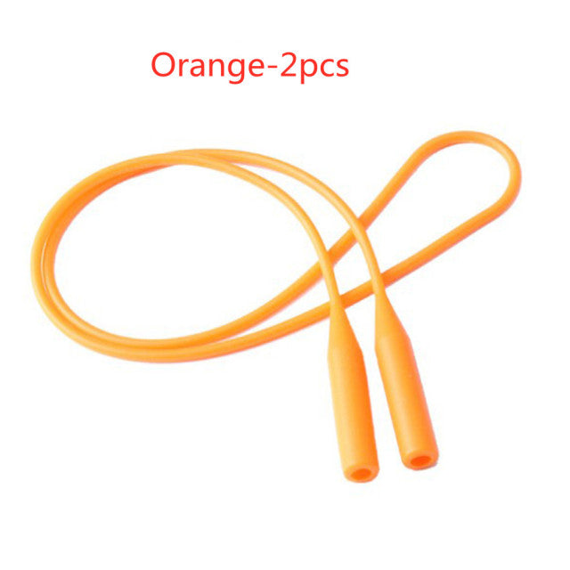 1PC Adjustable Silicone Eyeglasses Straps Sunglasses String Ropes Glasses Chain Sports Band Holder Elastic Anti Slip Cords