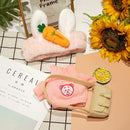 clothes for duck 30 cm lalafanfan duck toy doll accessories with headband bag sweater hat children&