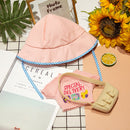 clothes for duck 30 cm lalafanfan duck toy doll accessories with headband bag sweater hat children&