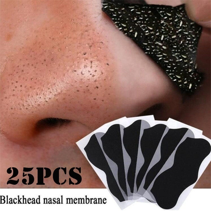 10 PCS Nose Blackhead Remover Mask Deep Cleansing Skin Care Shrink Pore Acne Treatment Mask Nose Black dots Pore Clean Strips