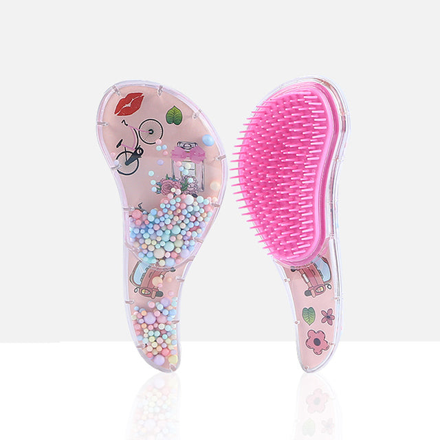 New Small TT Hair Care Comb High Quality Anti-knot Massage Hair Comb Cartoon Unicorn Cute Hairdressing Comb for Kids