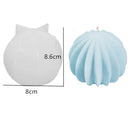Scented Candle Mold DIY Wool shape Candle Silicone Casting Mold Handmade Candle Soap Making Wax Mold Handcraft Home Decoration