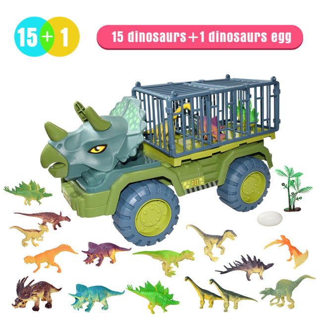 Car Toy Dinosaurs Transport Car dinosaur Carrier Truck Toy indominus rex jurassic world dinosaurs toys christmas gifts for Kids