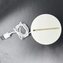 2022 Valentines Day Gift 3D Love Lamp Acrylic Bear Rose LED Night Light Kids Birthday Gift Rabbit Easter Deco Wedding Decoration