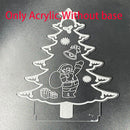 2022 Valentines Day Gift 3D Love Lamp Acrylic Bear Rose LED Night Light Kids Birthday Gift Rabbit Easter Deco Wedding Decoration