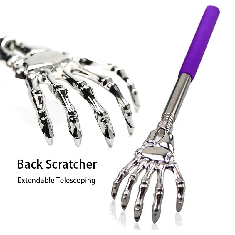 Back Scratcher Telescopic Scratching Backscratcher Massager Kit Back Scraper Extendable Telescoping Itch Health Products Hackle