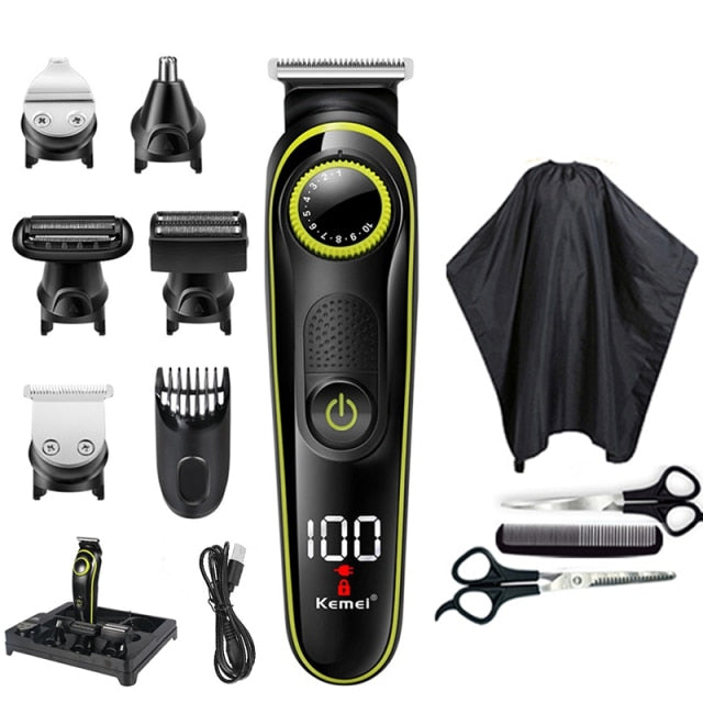 Electric hair clipper beauty kit hair trimmer for men electric shaver for men&