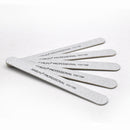10pcs/lot Wood Nail File 100/180/240 Manicure Double-sided Nails Polish Sanding File Professional Accessory Buffer Tools