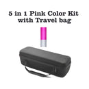 Cepillo secador de pelo 5 en 1, secador de pelo eléctrico, peine, varita rizadora, Kit de cepillo desmontable, alisador de iones negativos, rizador de pelo