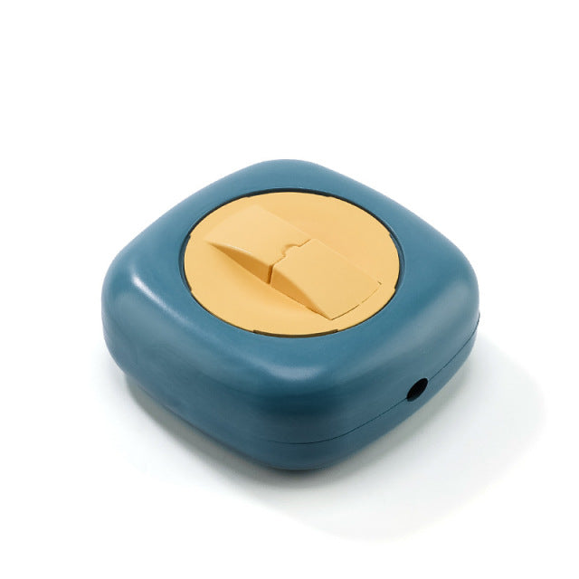 3 Farben tragbare Silikon-Kopfhörer-Aufbewahrungsbox Einfaches Handy-Ladedatenkabel Organisationstasche Schutzhülle