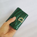 Portable Mini Ladies Credit Card Bags PVC Leather Business Card Bank Card ID Card Wallet Bags Holder Women Gifts Bag