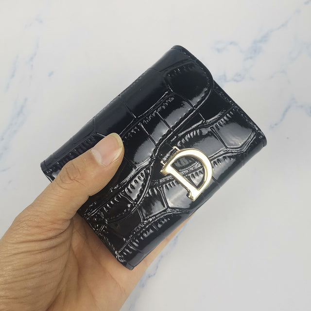 Portable Mini Ladies Credit Card Bags PVC Leather Business Card Bank Card ID Card Wallet Bags Holder Women Gifts Bag