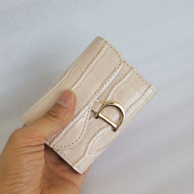 Portable Mini Ladies Credit Card Bags PVC Leather Business Card Bank Card ID Card Wallet Bags Holder Women Gifts Bag