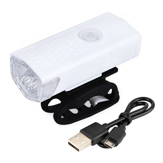 USB wiederaufladbares Fahrradlicht MTB Fahrrad vorne hinten hinten Rücklicht Radfahren Sicherheitswarnlicht wasserdichte Fahrradlampe Taschenlampe