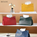 Leather Tissue Box Car Toilet Pumping box Home Living Room Decoration Bedroom Kitchen Desktop Nordic Large Storage Box Wholesale