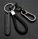 Anti-Lost Car Key Pendant Split Rings Keychain Phone Number Card Keyring Auto Vehicle Lobster Clasp Key Chain Car Accessories