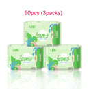 90 Uds. Almohadillas sanitarias de anión matan las bacterias Panty Liner antiinflamación eliminan la infección por levaduras almohadillas menstruales toalla sanitaria de anión
