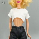 Multi Style Denim 11,5 "Jeans Bottoms Shorts für Puppenkleidung Outfits Kurze Hosen für Blythe 1/6 Puppenzubehör