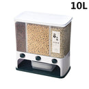 Kitchen Container 5KG 10KG Bucket Nano Insect-Proof Moisture-Proof Rice Box Grain Sealed Jar Home Storage Pet Dog Food Store Box