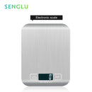 Kitchen Scale With LCD Display Digital Food Scale Weight Grams and Oz for Weight Loss Cooking Baking High Precise Scales