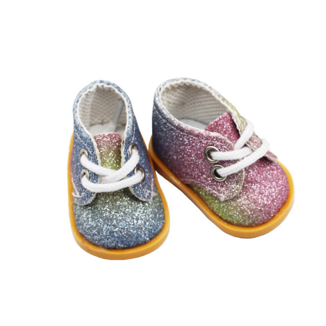 Zapatos de 5 cm para Paola Reina, accesorios de ropa de muñeca Wellie Wishers de 14 pulgadas 1/6 BJD Blyth EXO MellChan, juguete para niñas