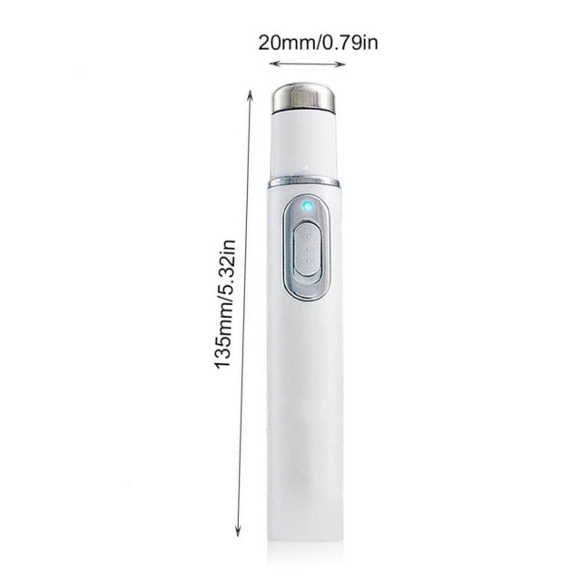 Acne Wrinkle Removal Laser Pen Skin Spots Removal Anti Varicose Spider Vein Eraser Treatment Portable Medical Blue Light Therapy
