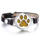 New Tree of Life aromatherapy bracelet Essential Oil Diffuser Bracelet Perfume Locket Leather Bracelets for Women Wristbands