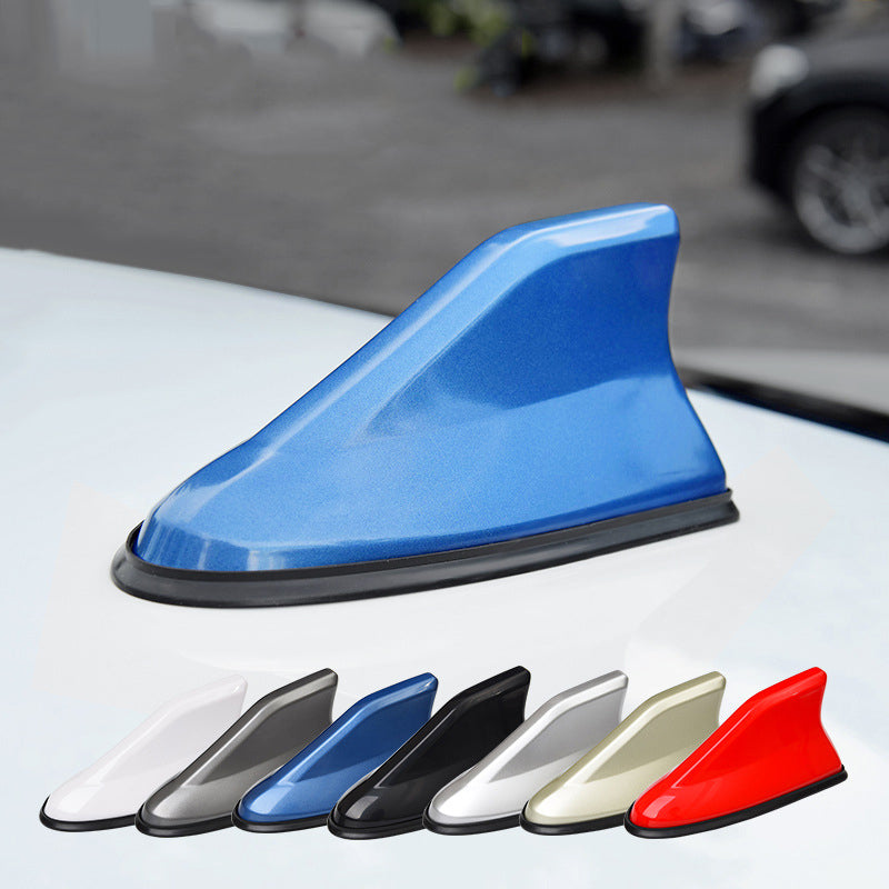 Antena aérea tipo aleta de tiburón para techo de coche, amplificador de señal de antena fm de radio universal para coche para BMW/Honda/Toyota/VW/Kia/Nissan