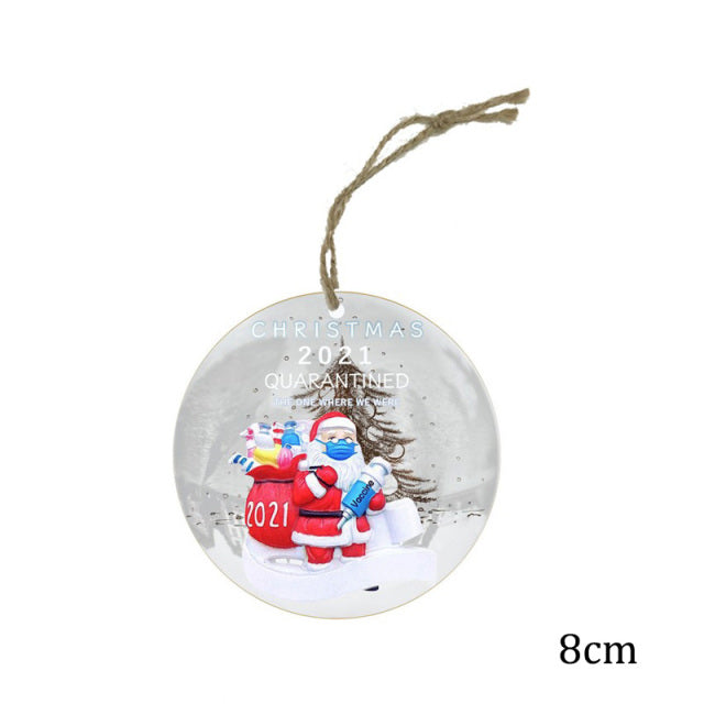 Muñeco de Ángel de Año Nuevo, adornos colgantes para árbol de Navidad, decoración de colgantes de alce de Navidad para el hogar, adorno de coche de Navidad 2021