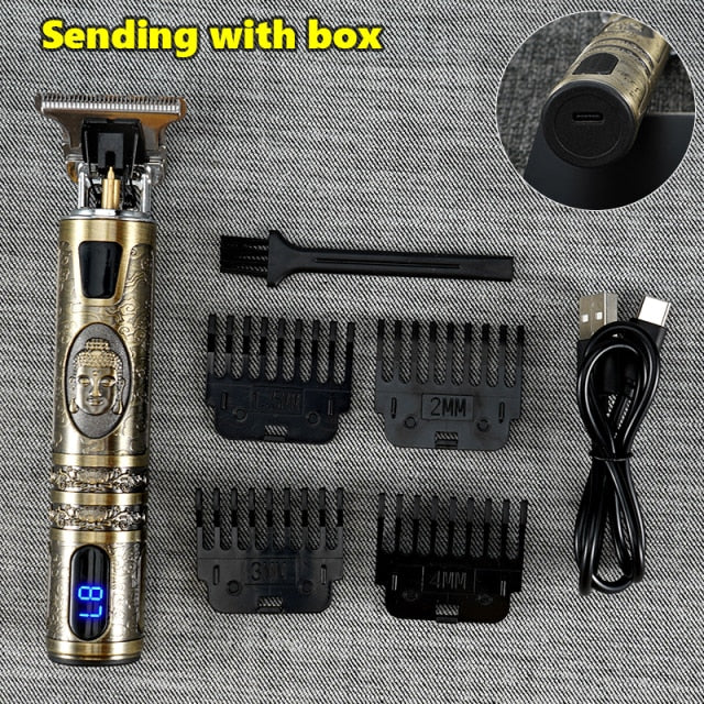 Cortadora de pelo eléctrica USB 2021, afeitadora recargable, recortadora de barba, máquina para cortar cabello profesional para hombres, corte de pelo de peluquero