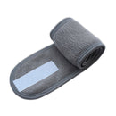 Eyelashes Extension Spa Face Headband Wrap Head Terry Cloth Headband Make Up Stretch Towel with Magic Tape Makeup Accessories