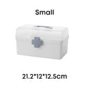 Botiquín de primeros auxilios para el hogar, organizador de medicamentos, organización de almacenamiento en el hogar, caja de medicamentos, contenedor de medicamentos, organizador conveniente