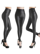 YSDNCHI Sexy Legging Punk negro pantalones ajustados moda alta cintura estiramiento Push Up Leggins